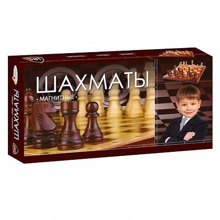 Шахматы магнитные 3 в 1, шахматы, шашки, нарды 
